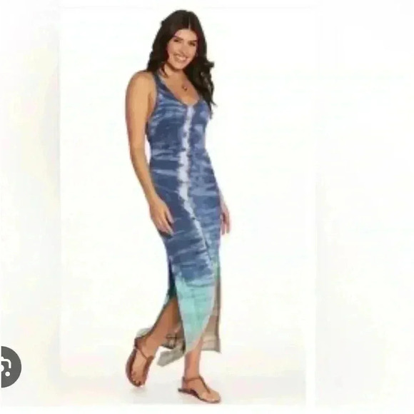 🆕River + Sky Till Dawn Maxi in Turquoise Tide Size XL NWT - Picture 3 of 12